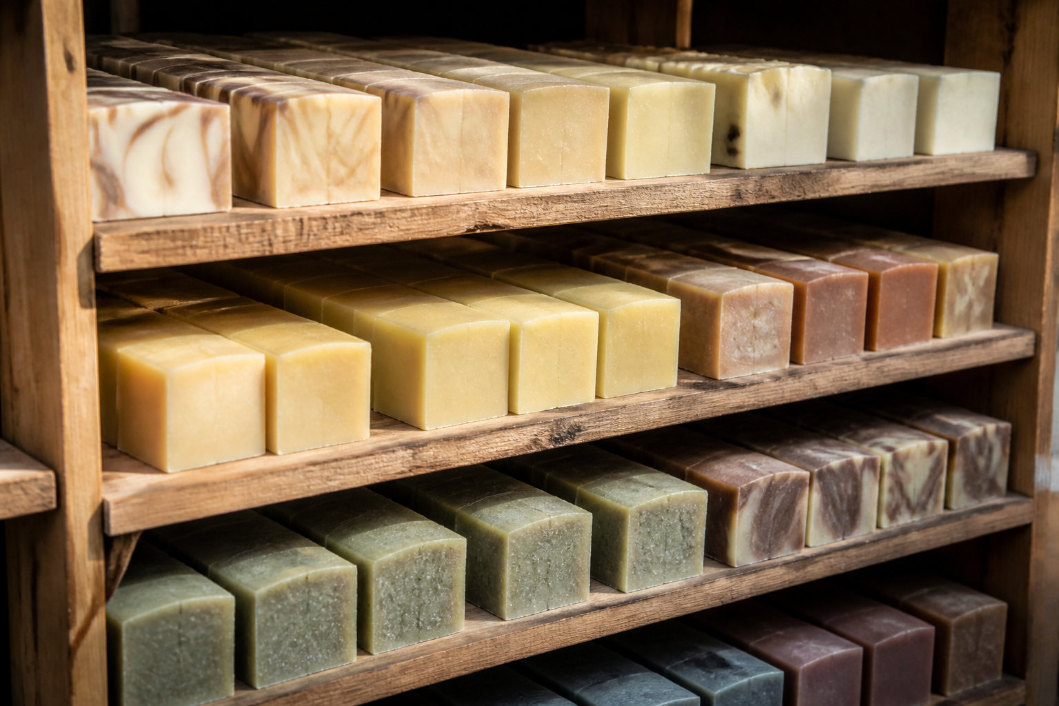 3 bénéfices du savon saponifié à froid