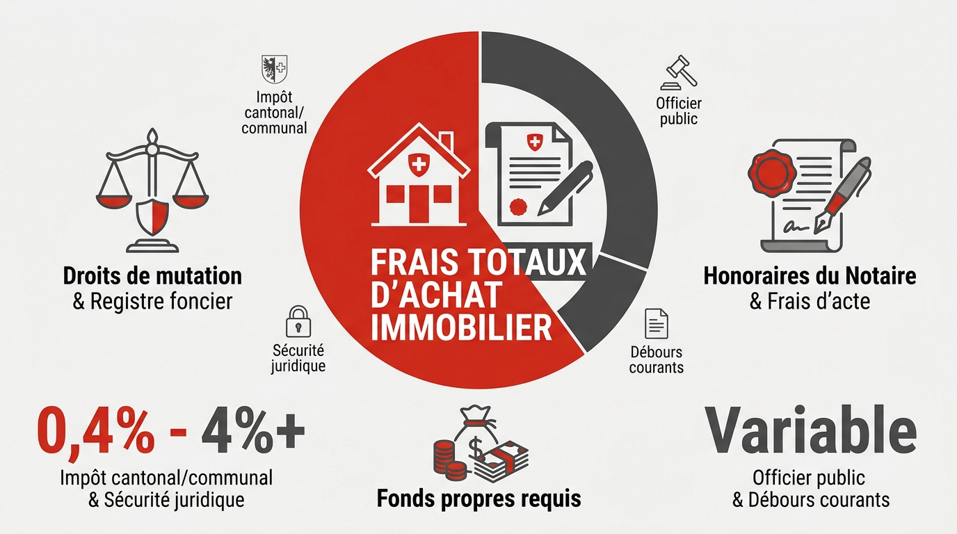 Aufteilung der Kaufnebenkosten beim Immobilienkauf in der Schweiz