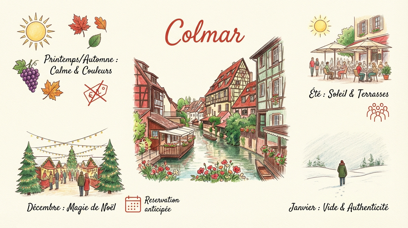 Odysalis Quand visiter Colmar ? Saisons, météo et conseils Odysalis Quand visiter Colmar ? Saisons, météo et conseils