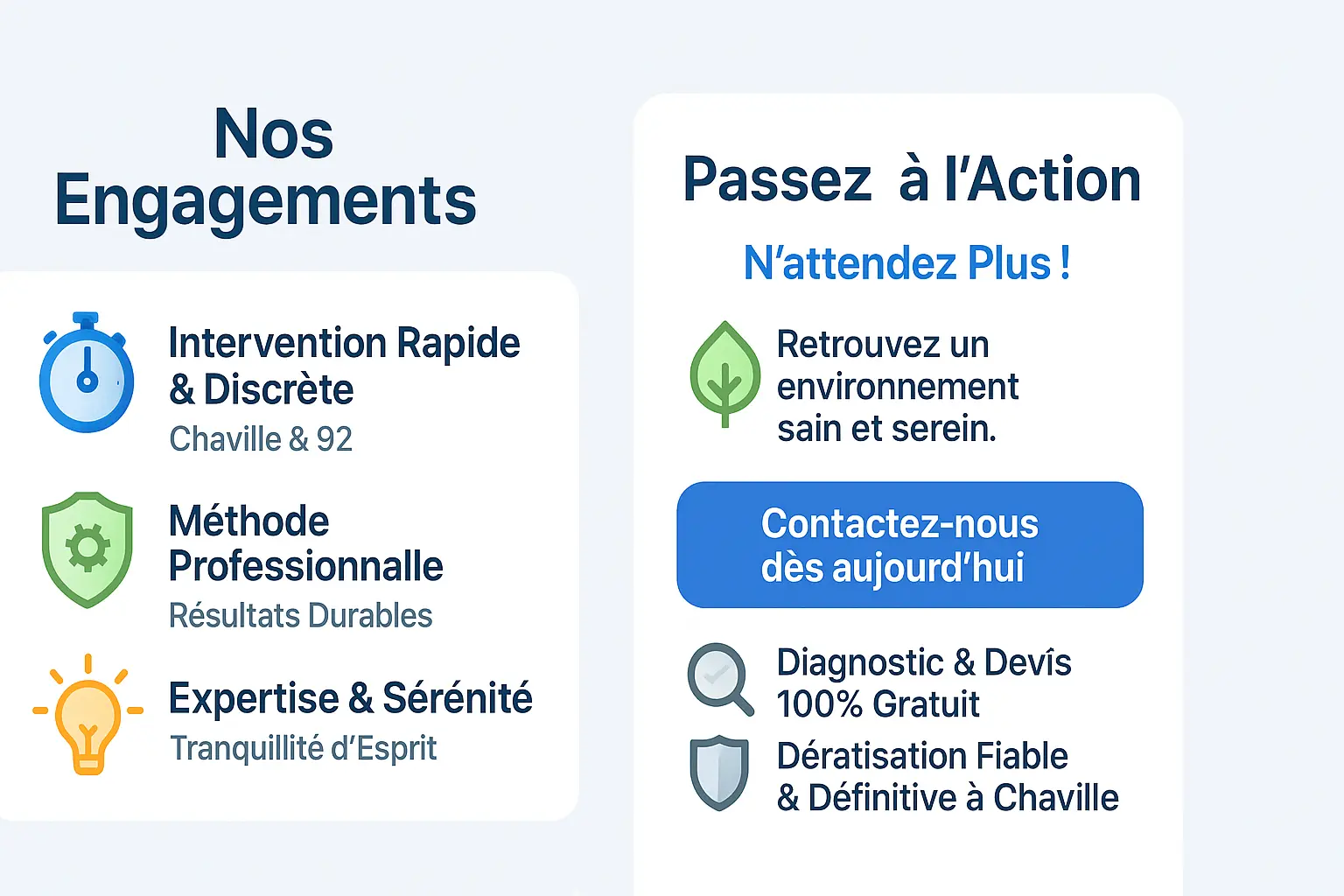Illustration d'une équipe de <strong>dératiseurs en intervention à Chaville</strong>