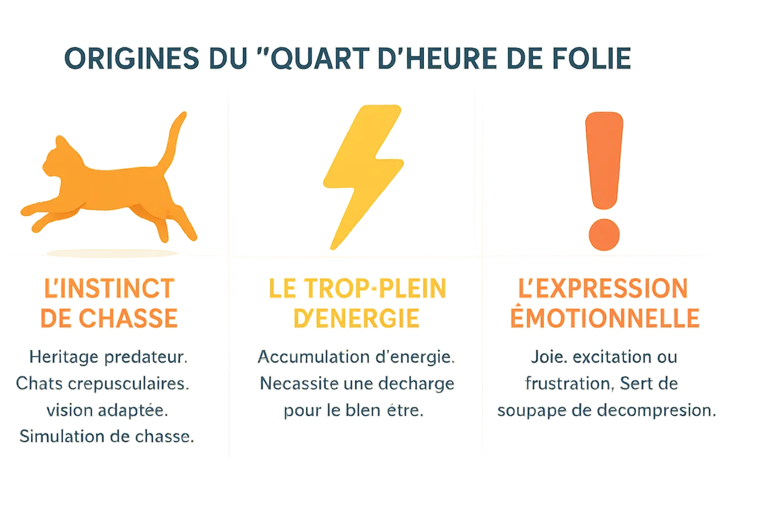 Chat en pleine crise d'énergie