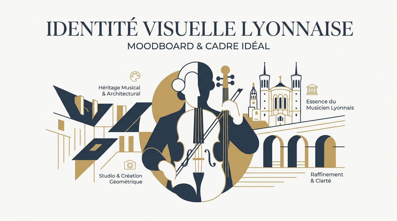 Identité visuelle musicien Lyon