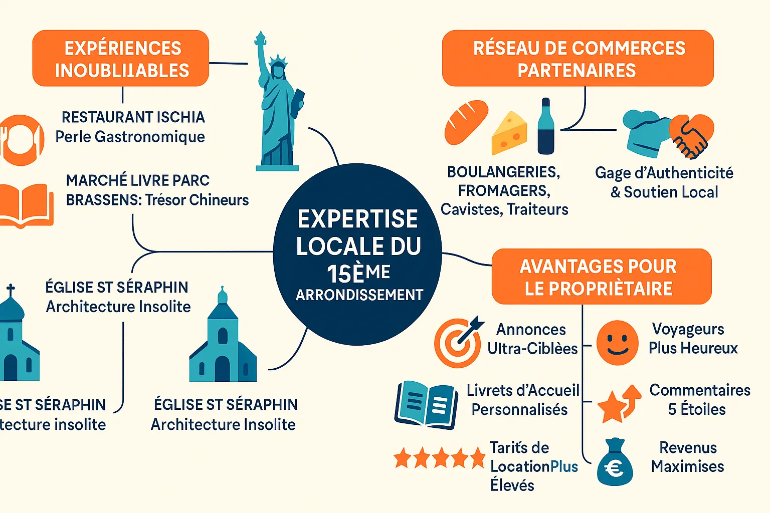 Vue sur le 15ème arrondissement de Paris