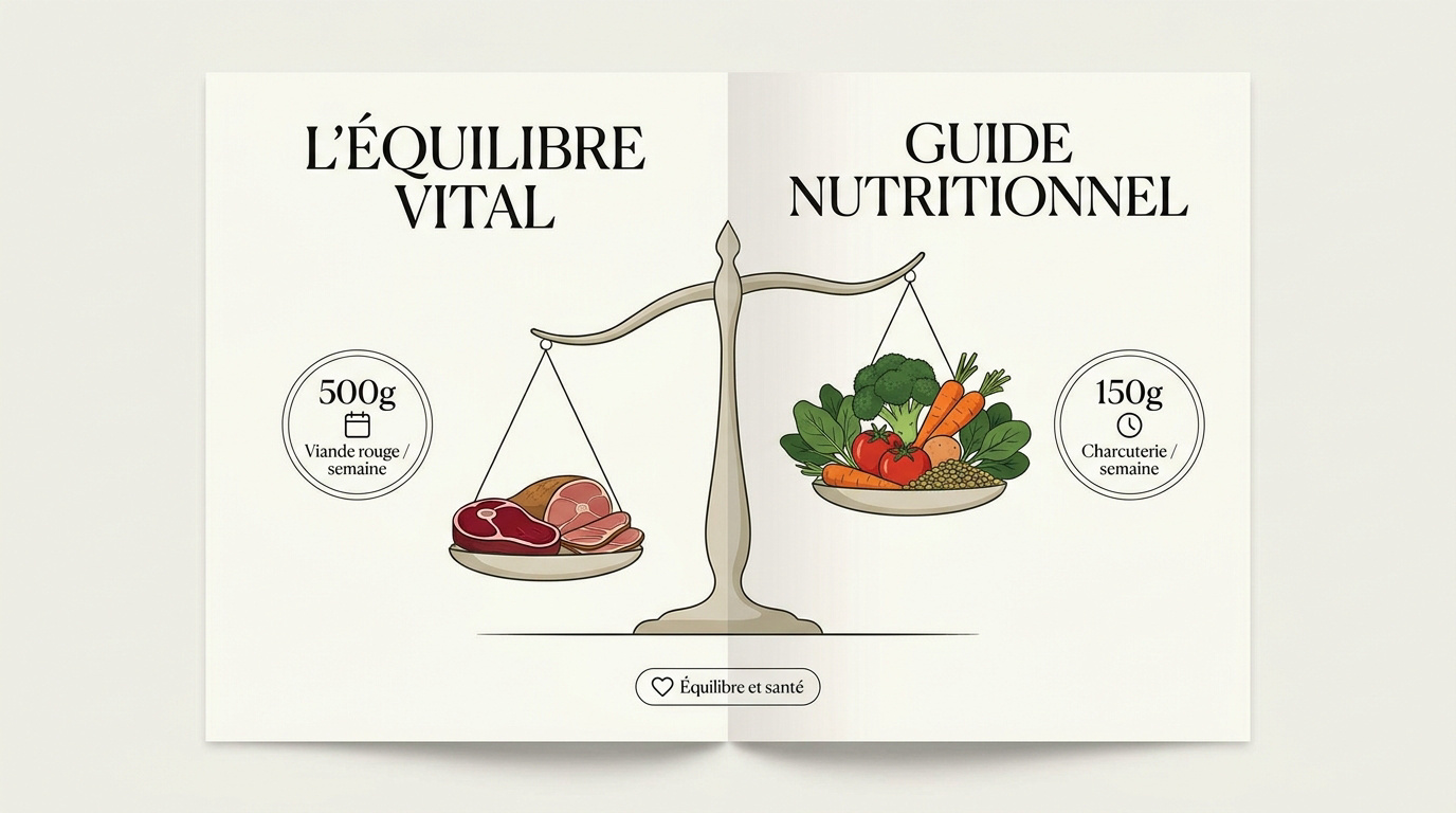 Comparaison visuelle entre une portion de viande et des protéines végétales pour un équilibre nutritionnel optimal