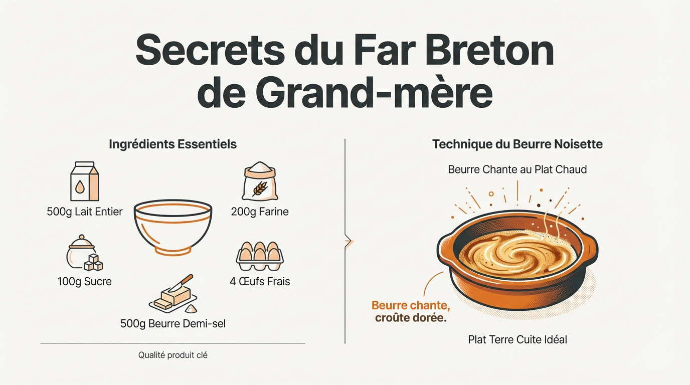 Far breton : la recette de grand-mère