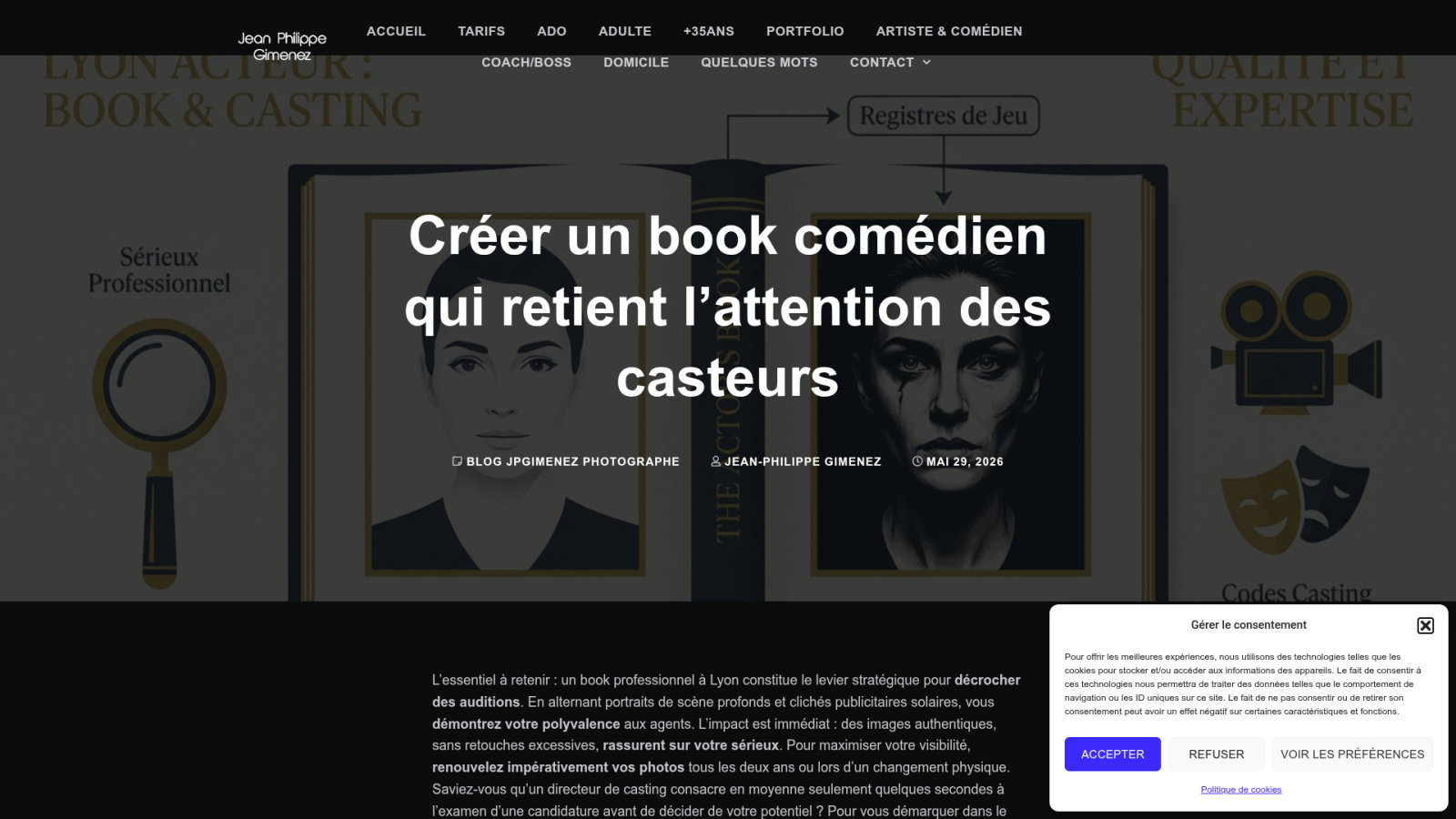 3 critères pour identifier le photographe idéal pour votre carrière