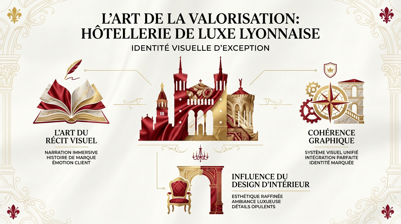 Façade d'un hôtel de luxe à Lyon mettant en valeur l'architecture historique et l'élégance française