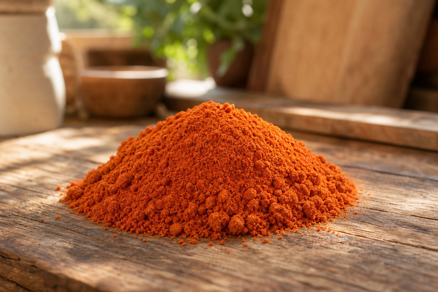 Piment doux d'Espagne poudre bio : l'éclat de la couleur et la douceur du parfum