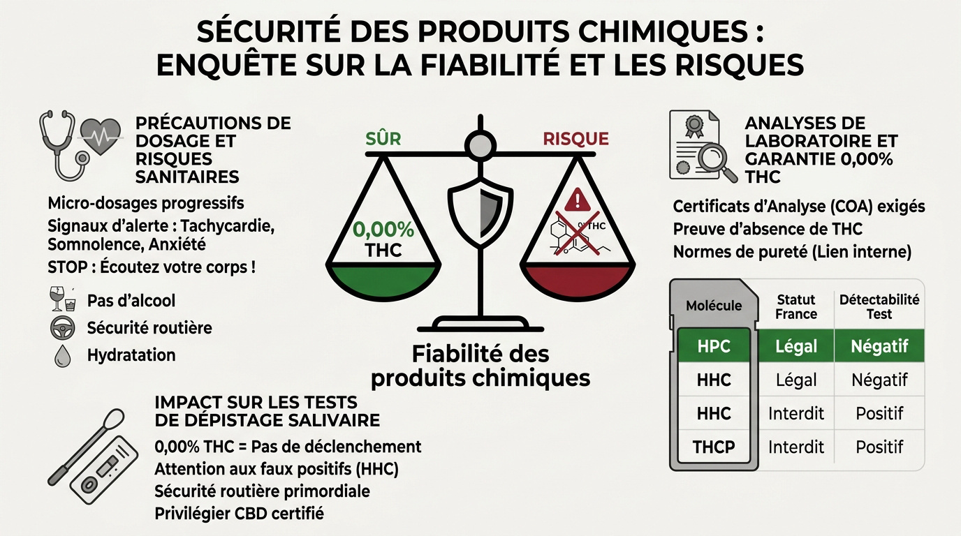 Sécurité chimique et fiabilité des produits de chanvre