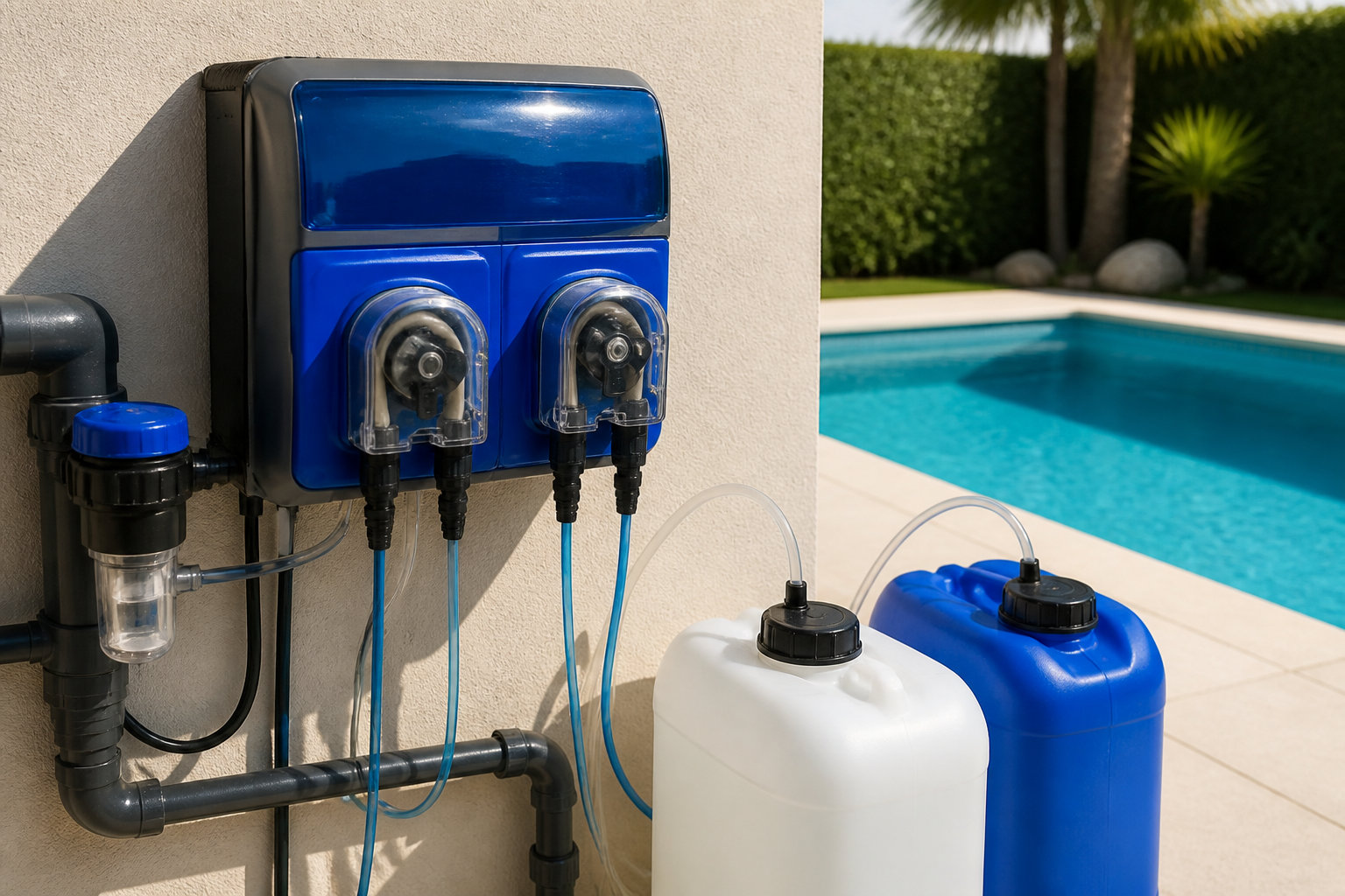 Gérer les eaux vertes et l'automatisation du bassin