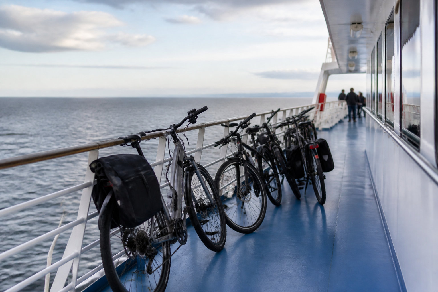 Embarquement des vélos et services à bord