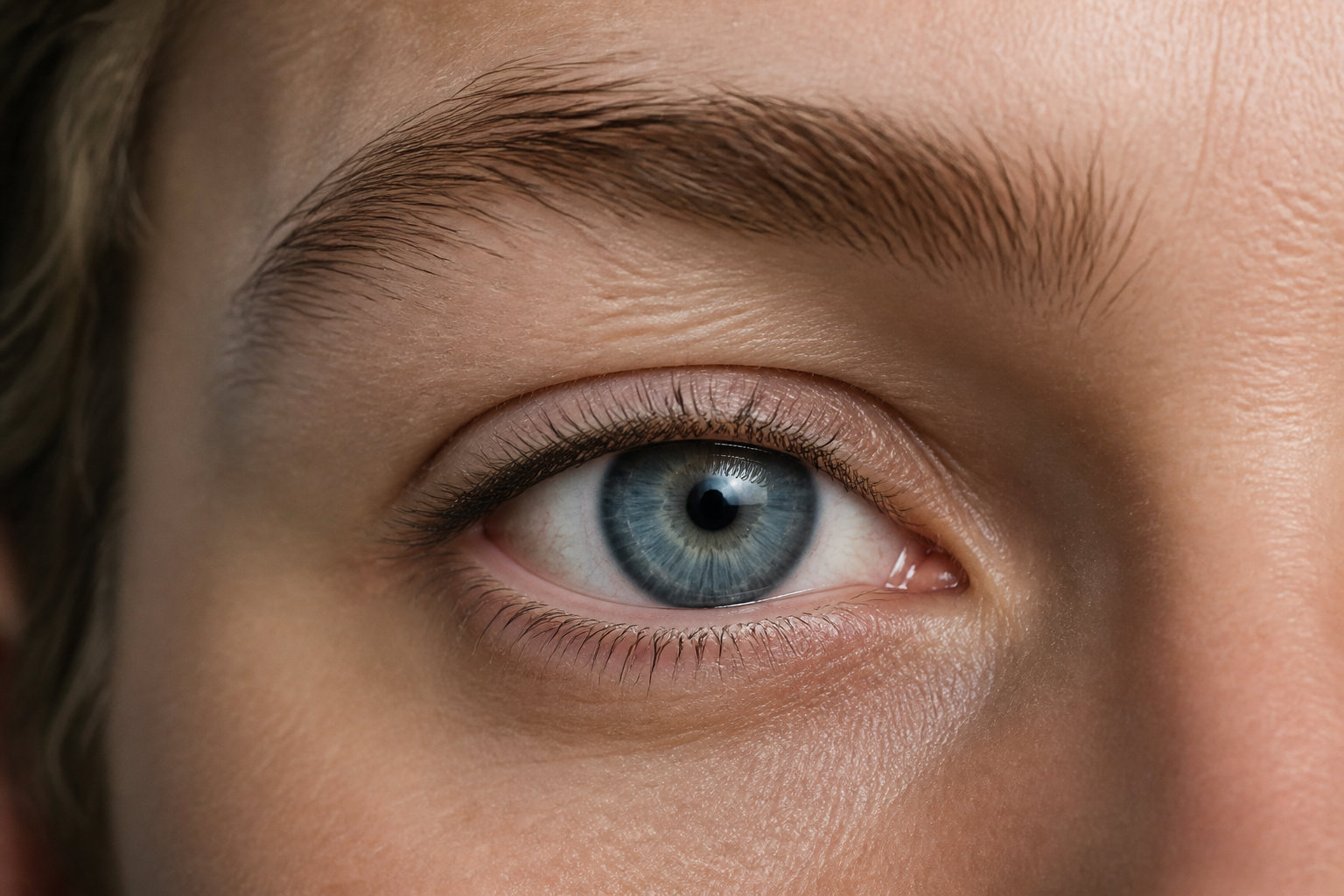 Accentuation du regard et des lèvres en portrait