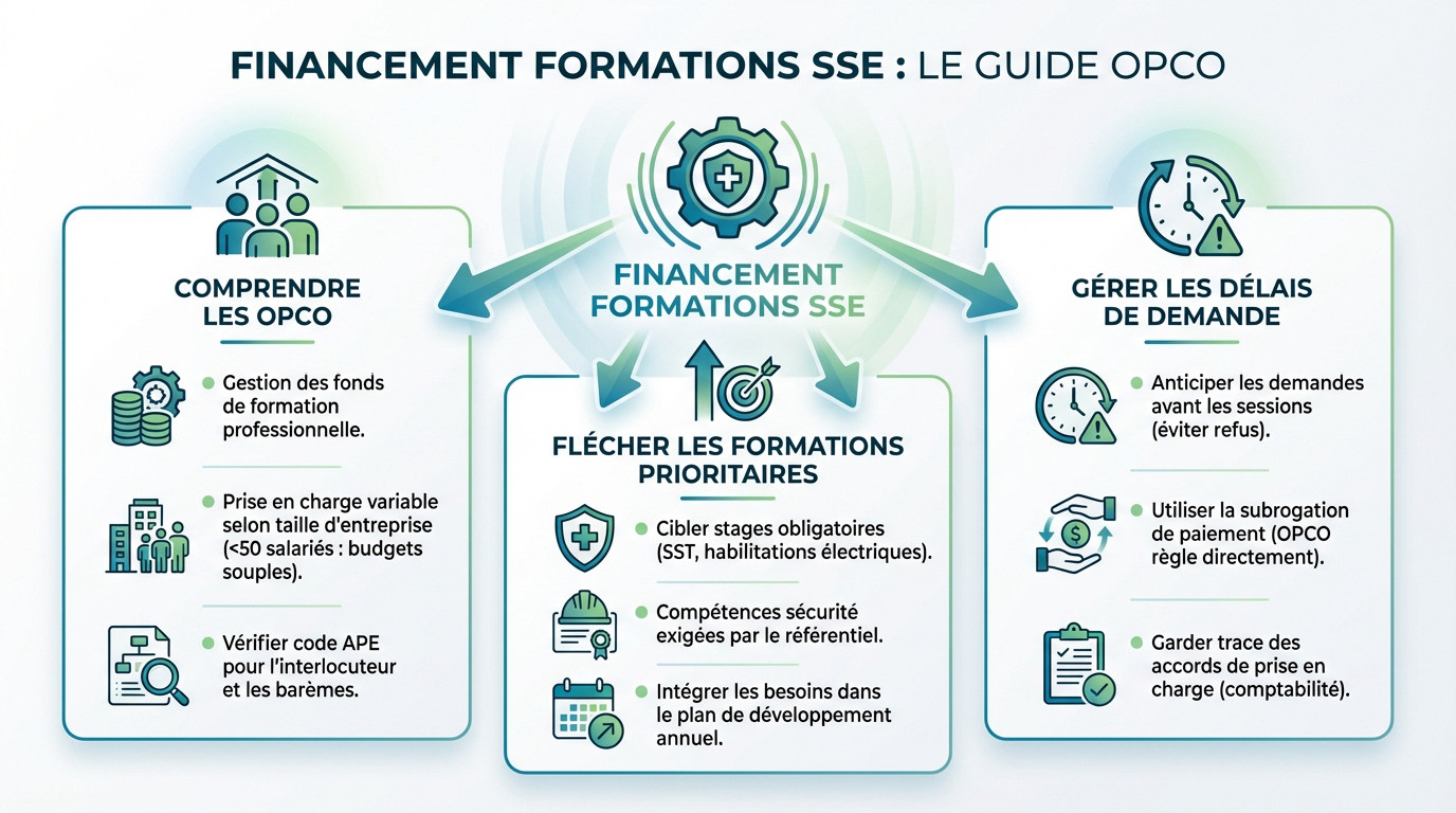 Dossier de financement OPCO pour formation sécurité MASE