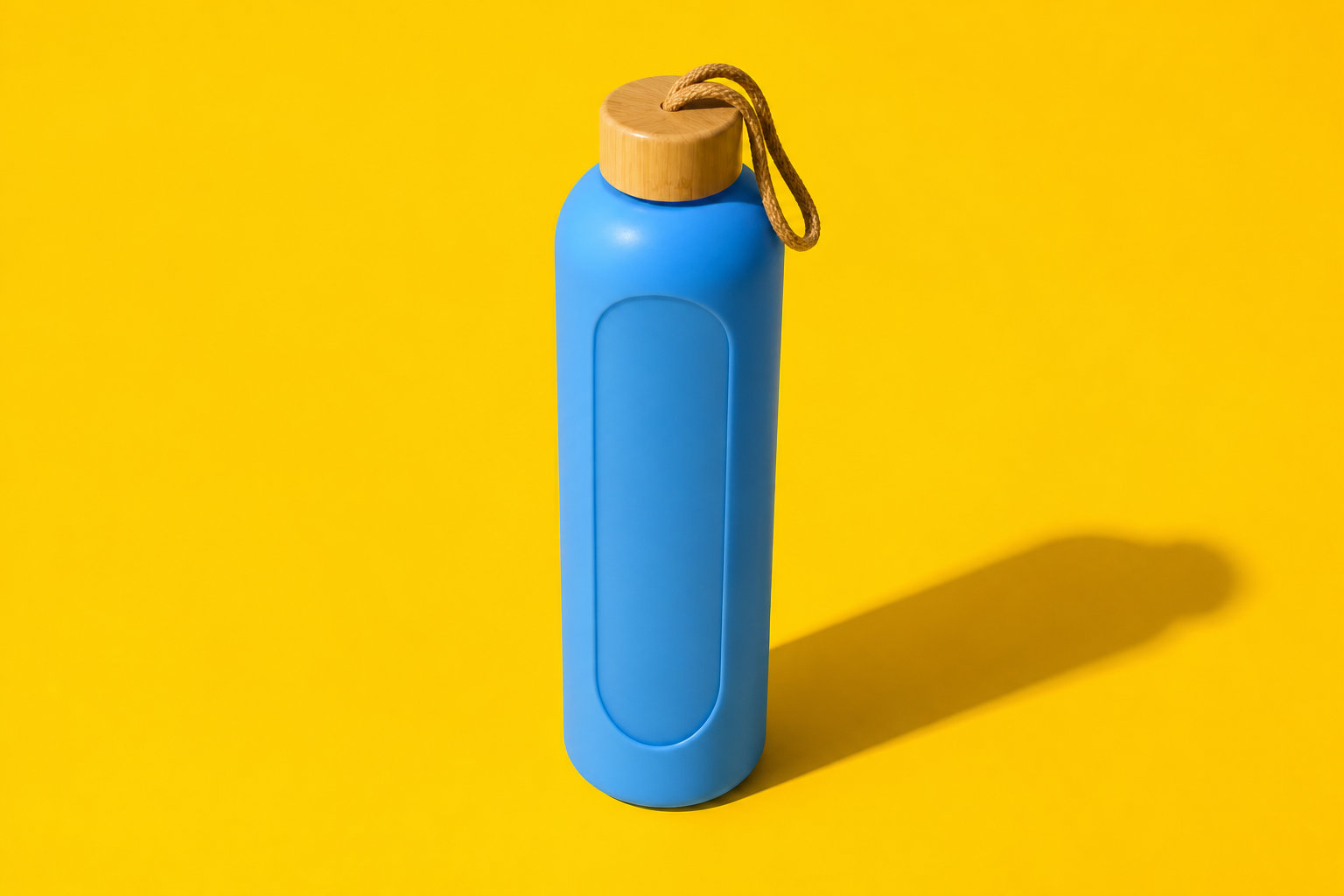 Gourde en verre graduée 1L, Hydratation pure