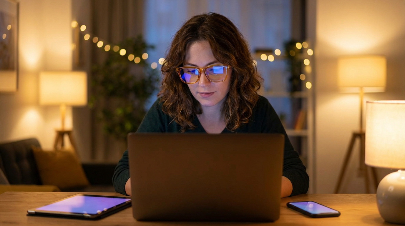 Lunettes anti lumière bleue : Vraie utilité et conseils