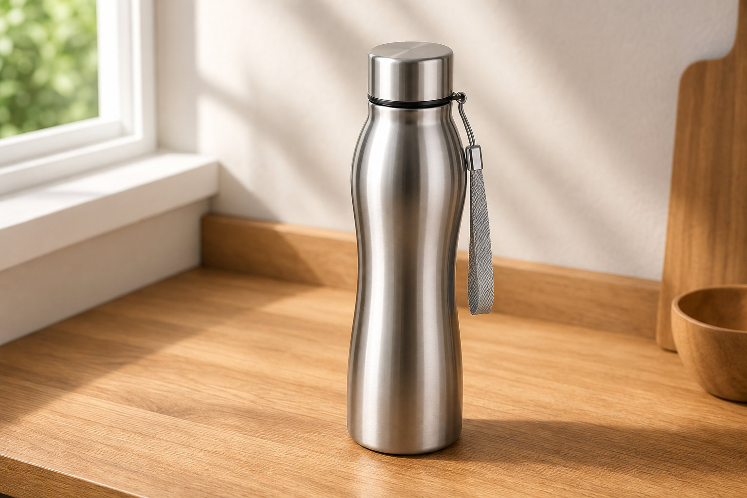 Bouteille inox 1L : volume, légèreté et fiabilité