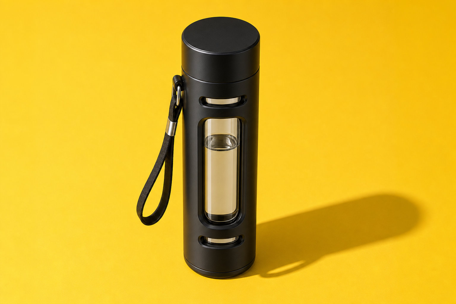 Gourde en verre avec infuseur : le rituel bien-être
