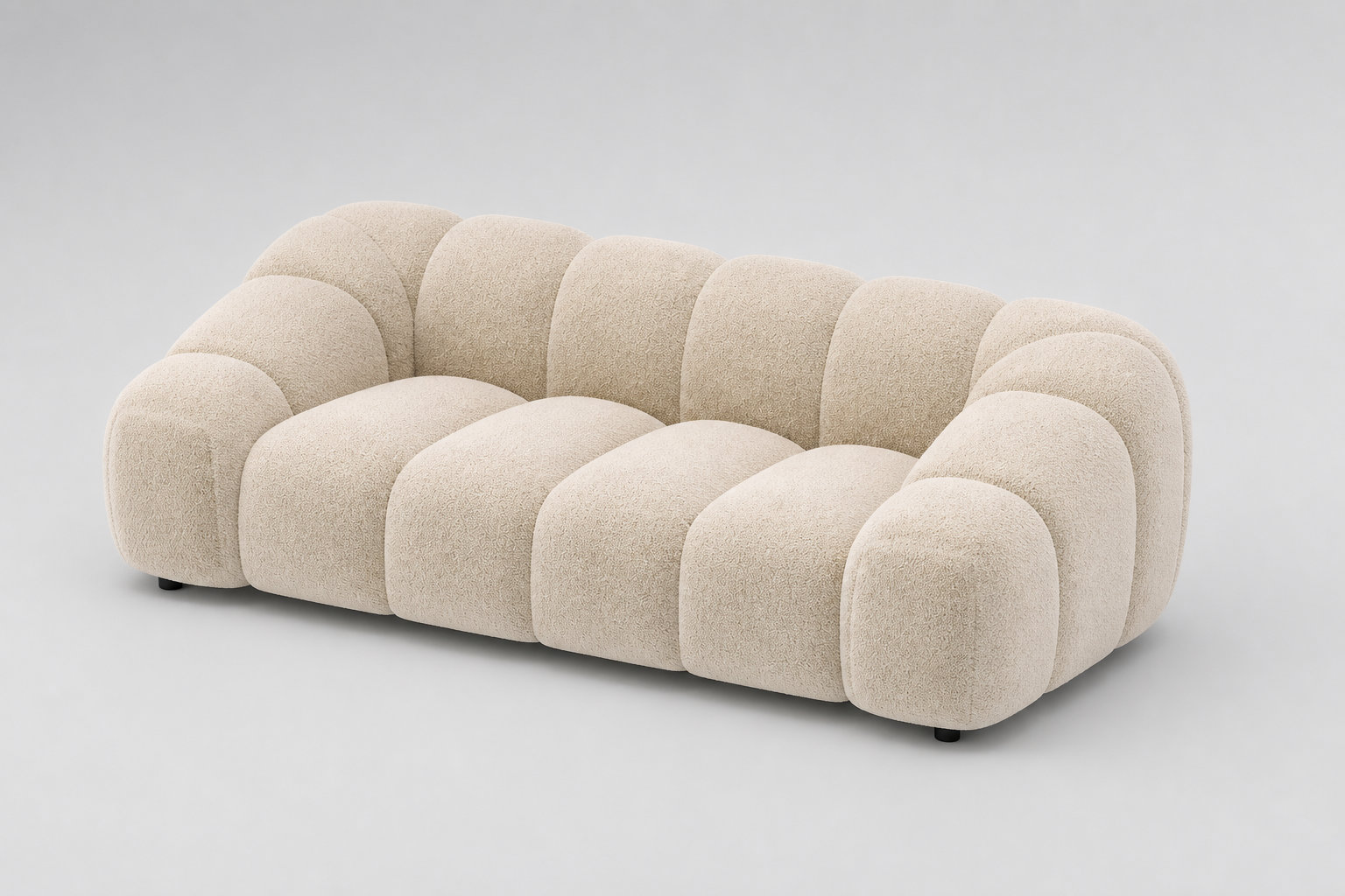 Canapé nuage AVA beige : la promesse d'une assise vaporeuse