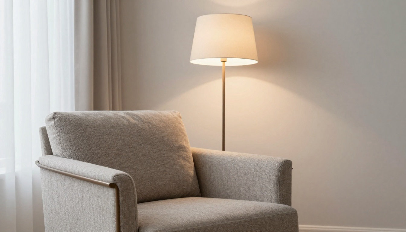 The Arched Luminaire: Best for Deep Seating Comfort