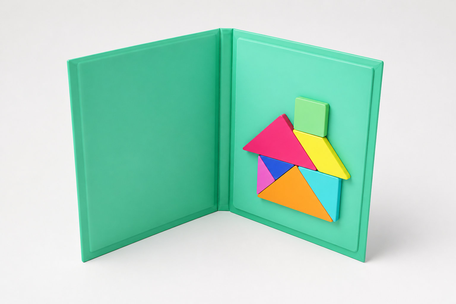 Tangram Magnétique Montessori pour l'exploration géométrique