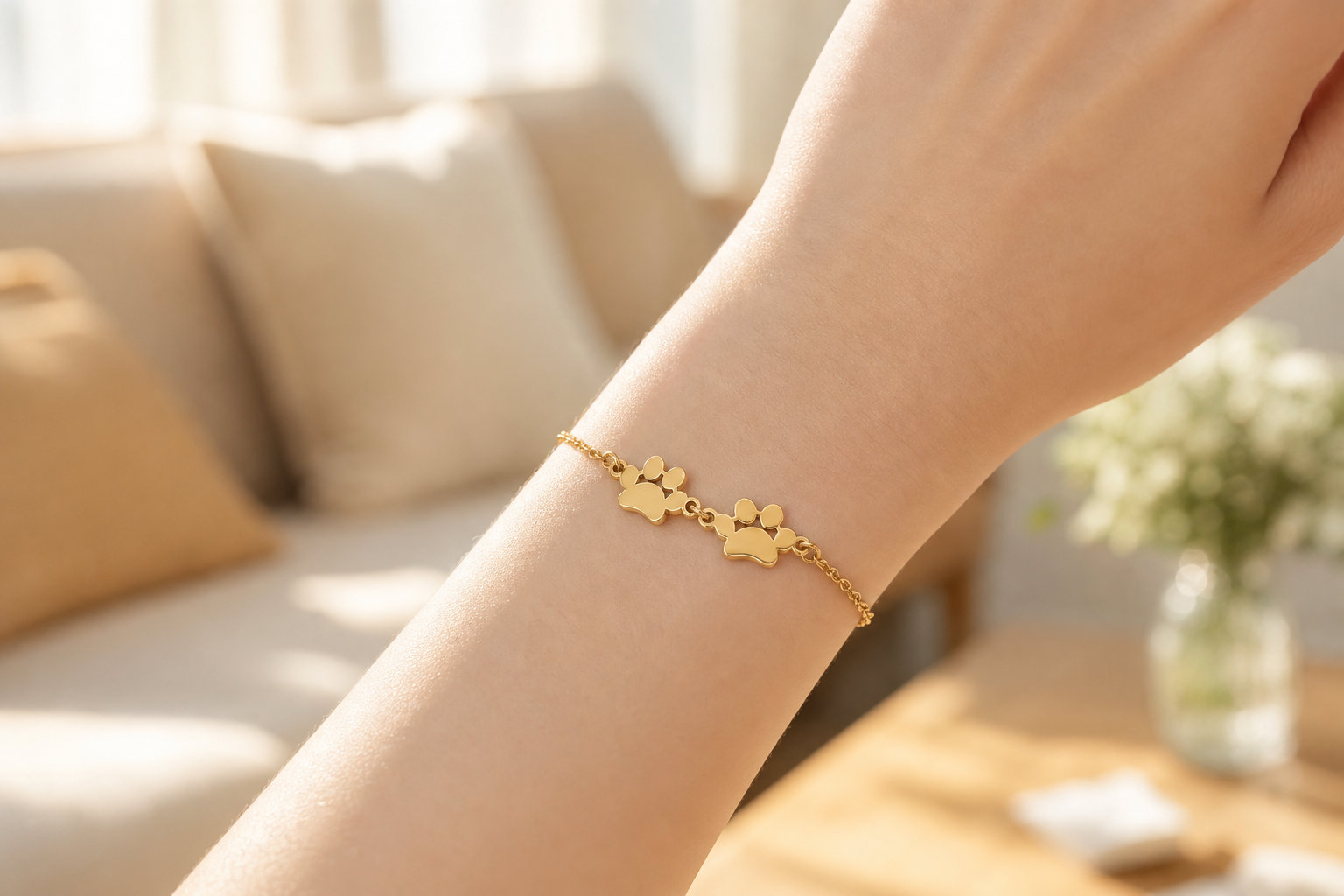 Bracelet Patte Personnalisée : le lien indéfectible attaché à son bras