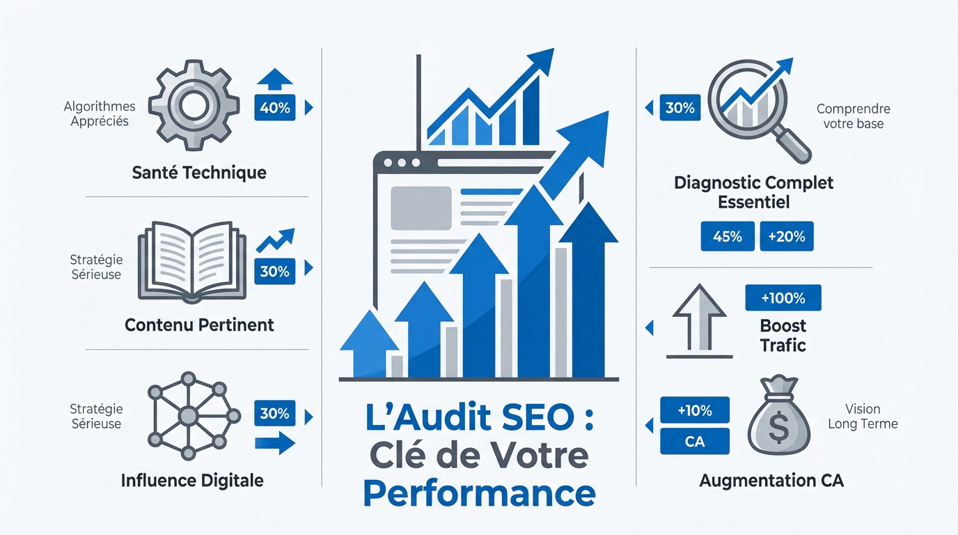 Analyse des performances d'un audit SEO pour optimiser la visibilité web