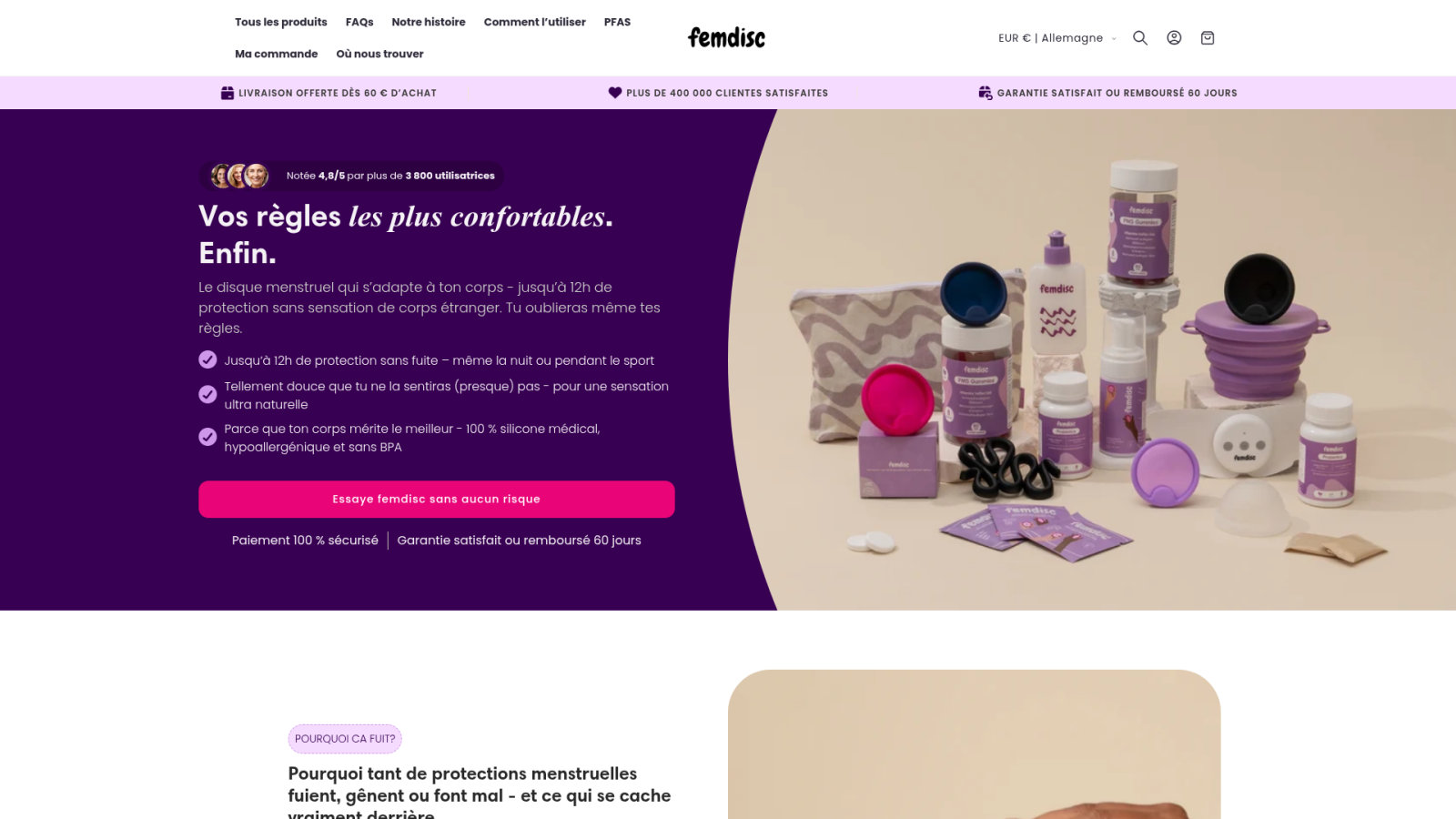 Mon avis sur le disque menstruel Femdisc en 2026