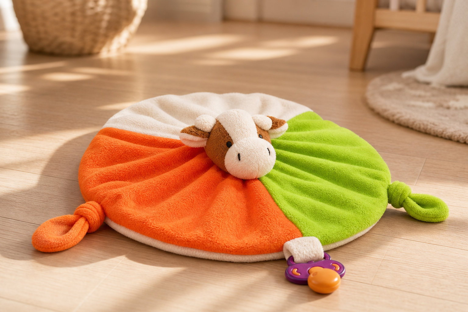 Doudou vache DoudouArrive pour des câlins pleins de douceur