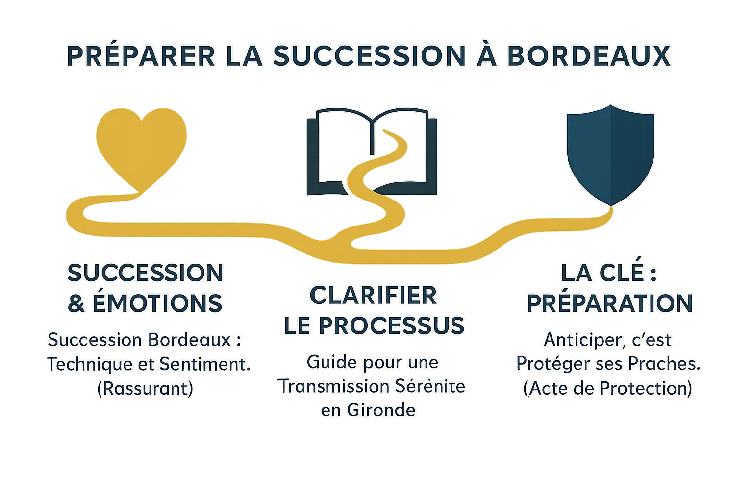 Illustration sur la préparation de la succession à Bordeaux