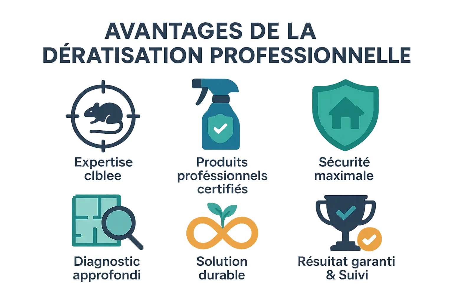 Illustration d'une intervention de dératisation professionnelle à Châtillon