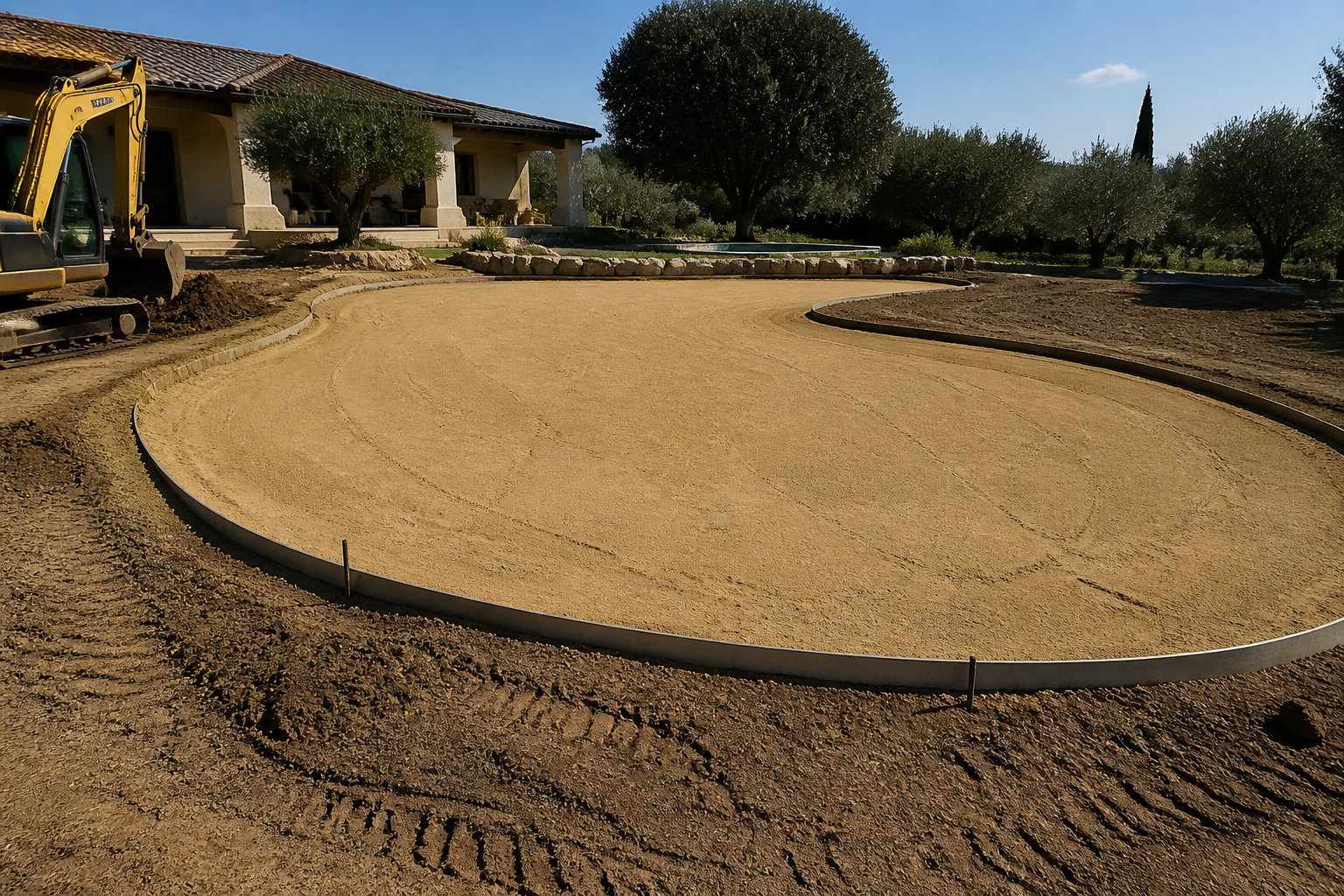 Méthodologie de construction : du terrassement à la pose des bogeys