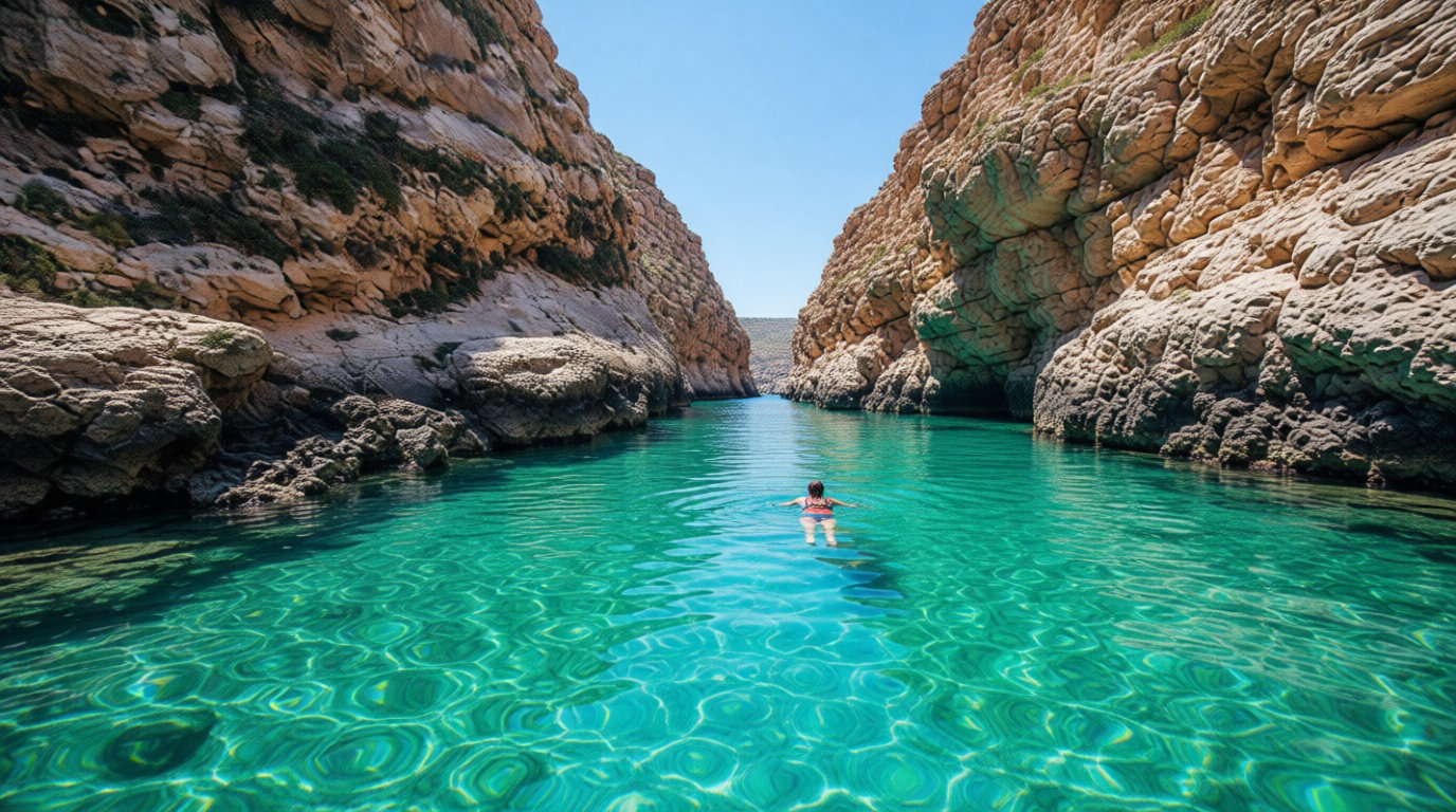 Wied il-Għasri, une gorge marine secrète pour le snorkeling