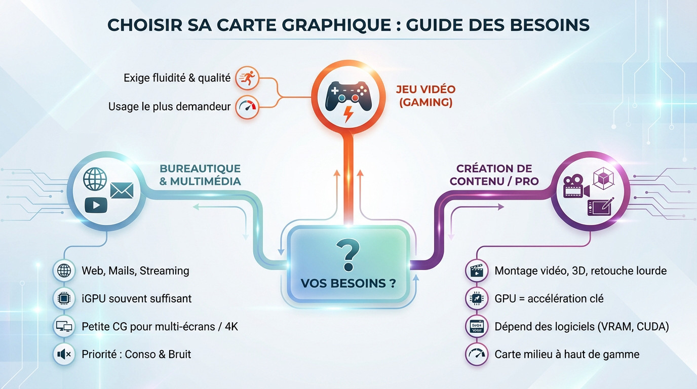Choisir carte graphique