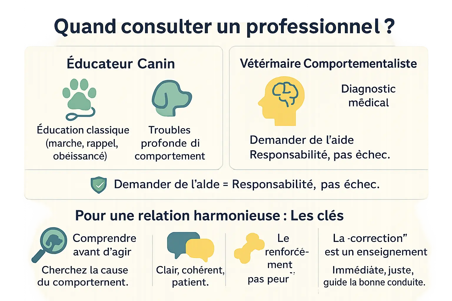 Chiens en cours d'éducation canine