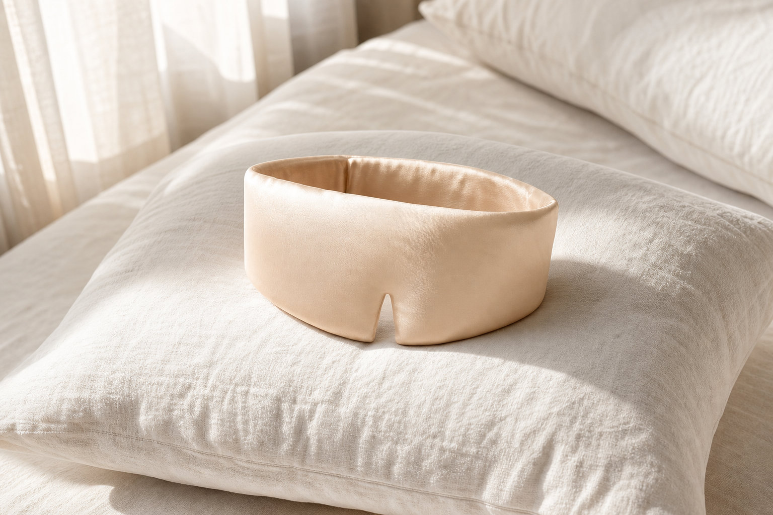 Masque de sommeil en soie - nº29 joie de vivre