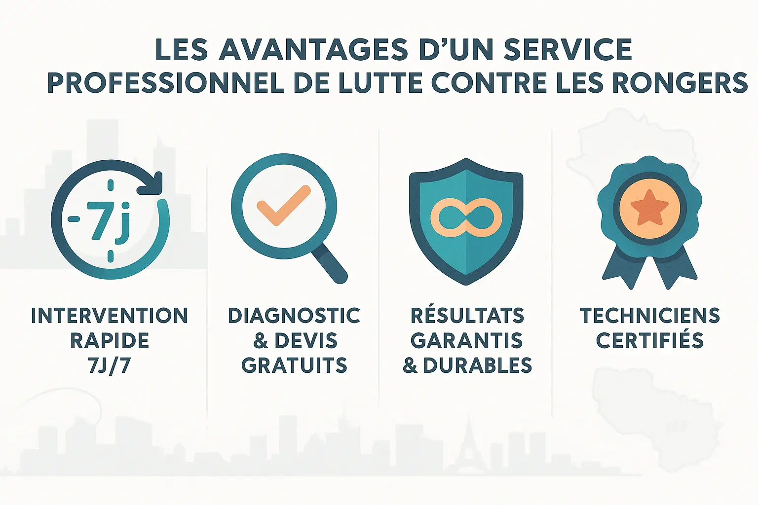 Avantages d'un service de dératisation professionnel