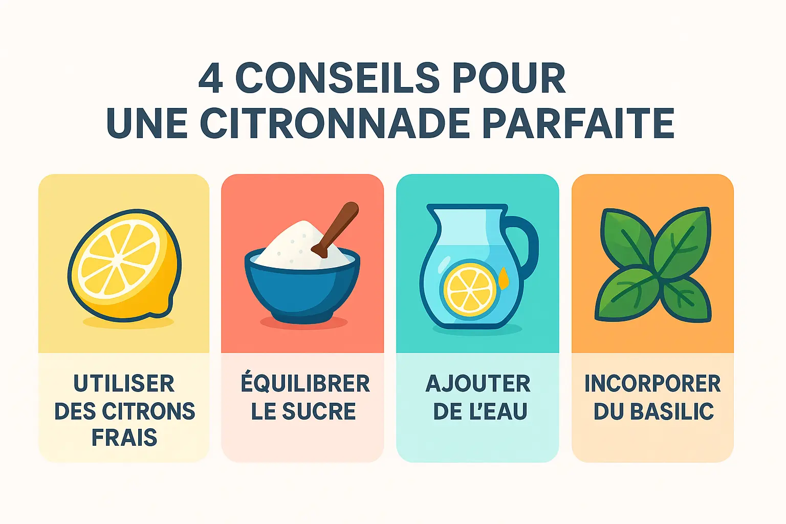 Citronnade maison avec glaçons et feuilles de menthe