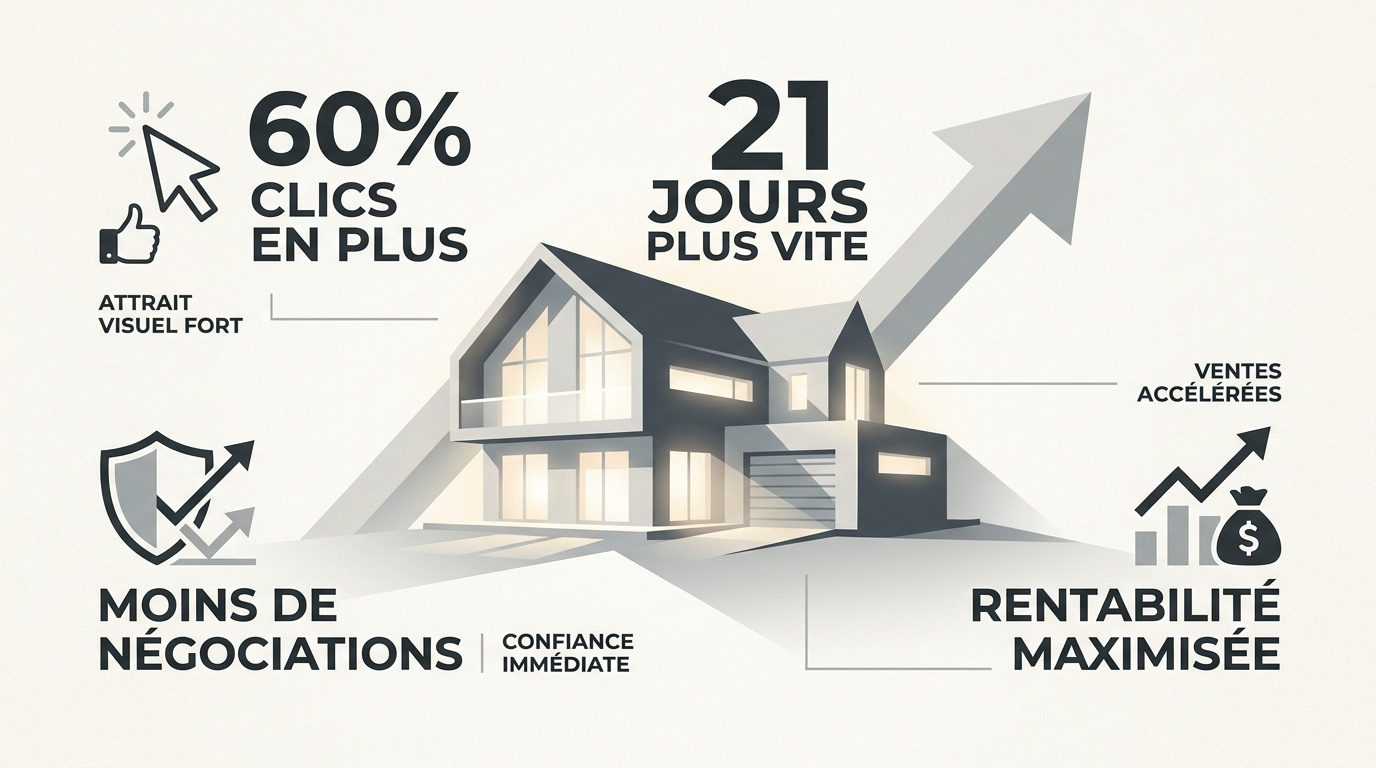 Impact des photos professionnelles sur les ventes immobilières