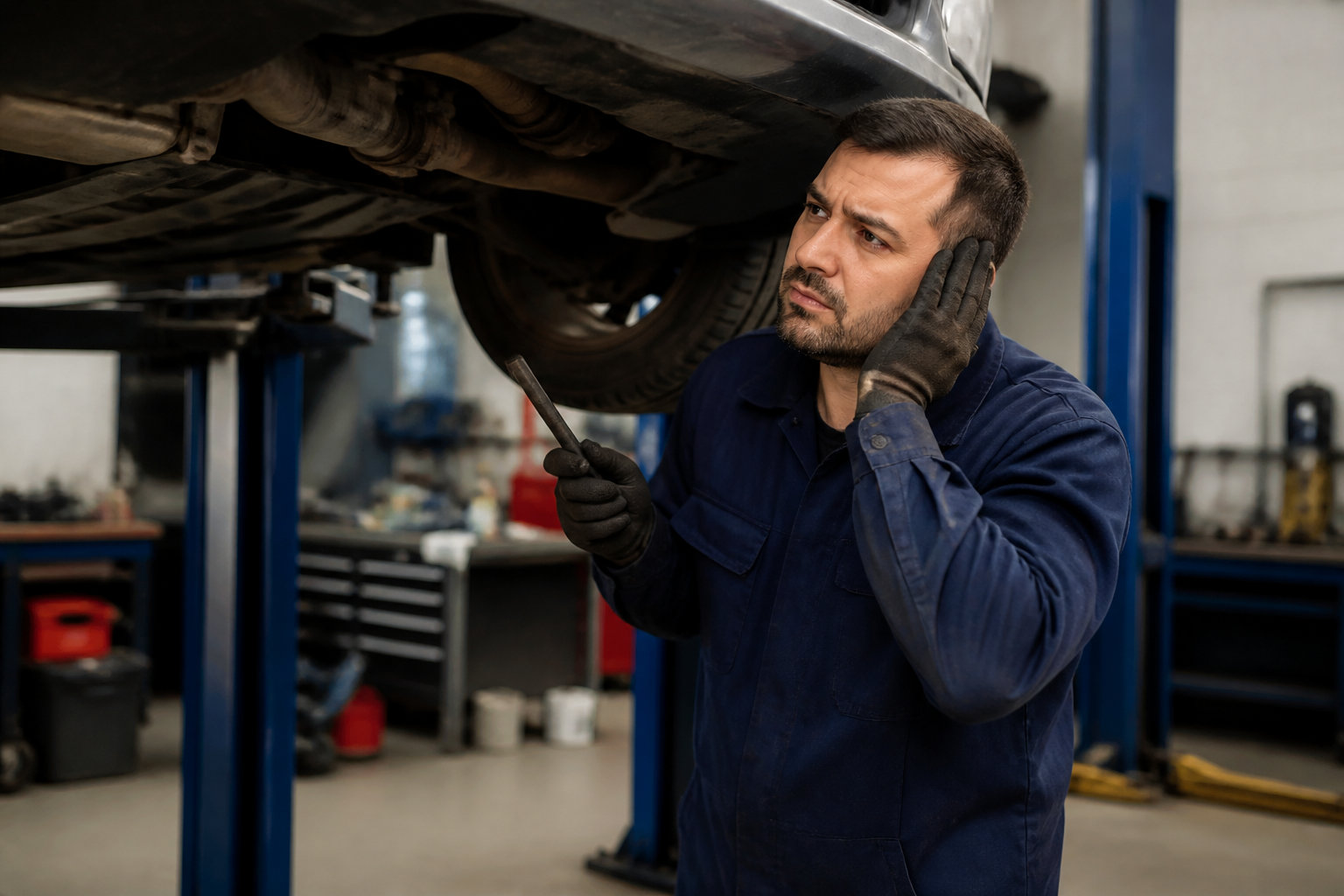 Diagnostic des bruits suspects et réglages aérauliques