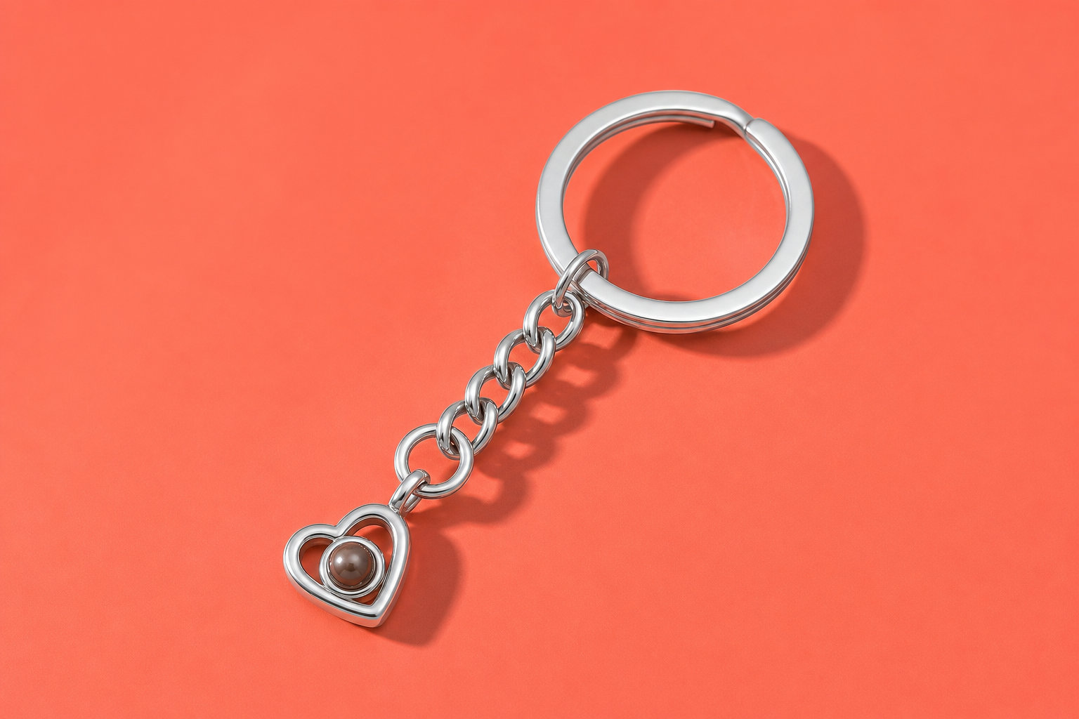 Porte-clé cœur - Un éclat de tendresse dans votre quotidien