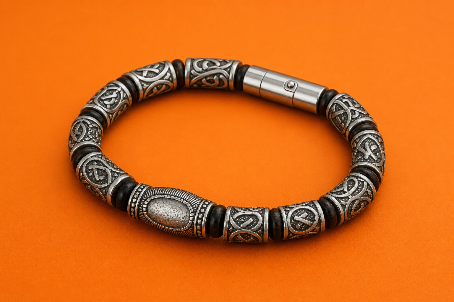Bracelet viking perles runiques : fusionner tradition et mysticism