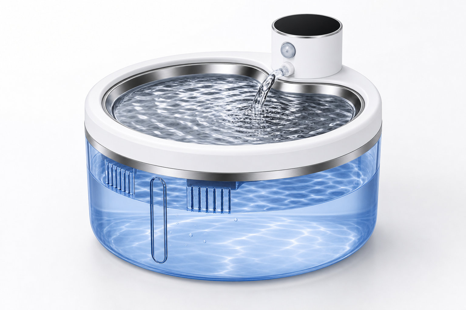 Fontaine à eau chat intelligente 2.5L et gestion autonome