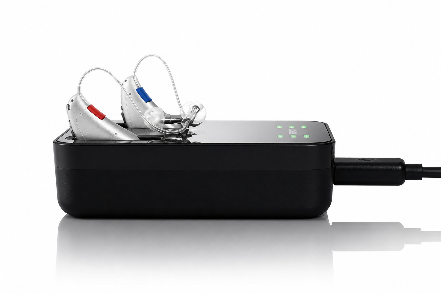 Chargeur sans fil pour appareils auditifs rechargeables