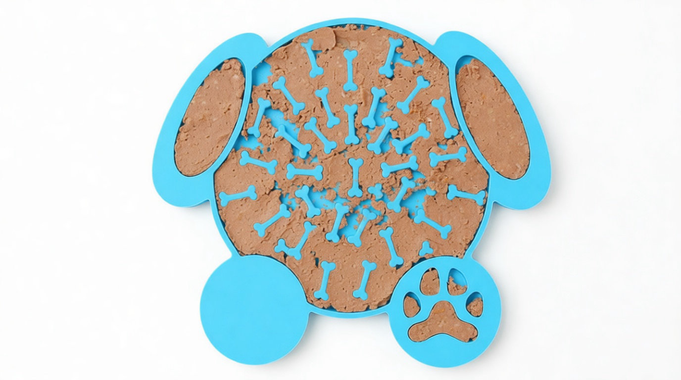 Tapis de léchage pour chien