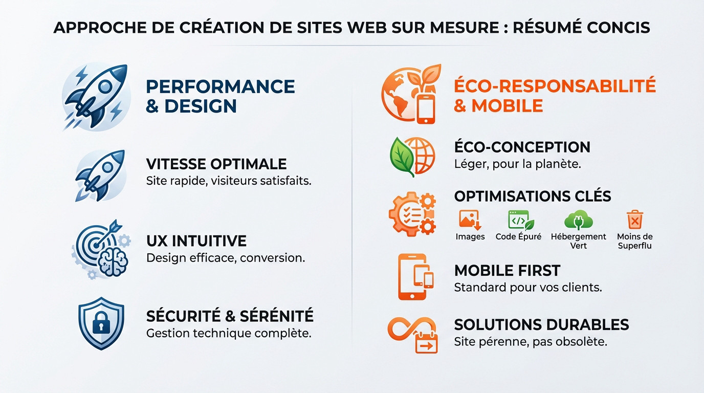 Approche sur mesure pour la création de sites web performants et rapides
