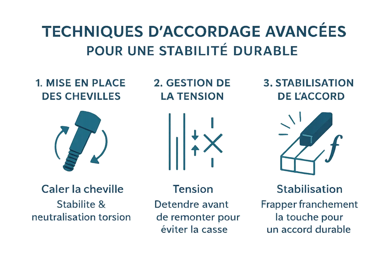 Techniques d'accordage avancées pour piano