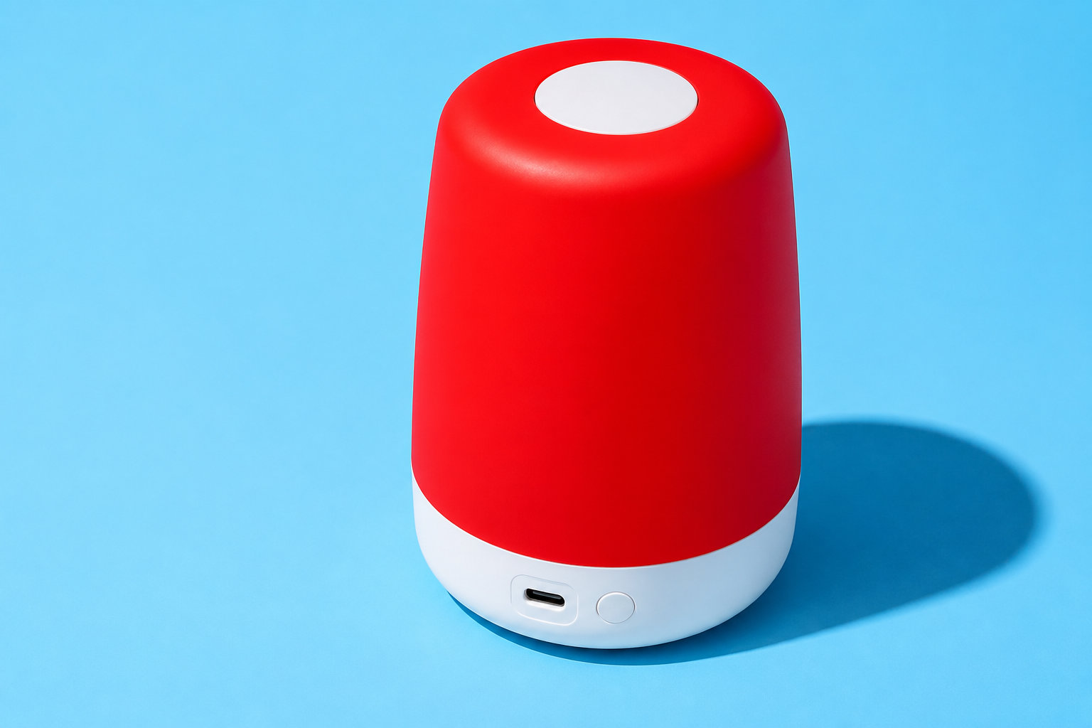Veilleuse lumière rouge rechargeable pour des changes en douceur