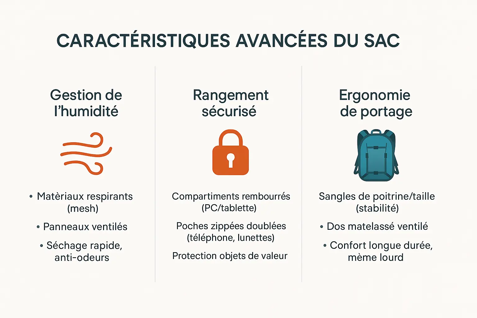 Caractéristiques avancées d'un sac étanche pour piscine