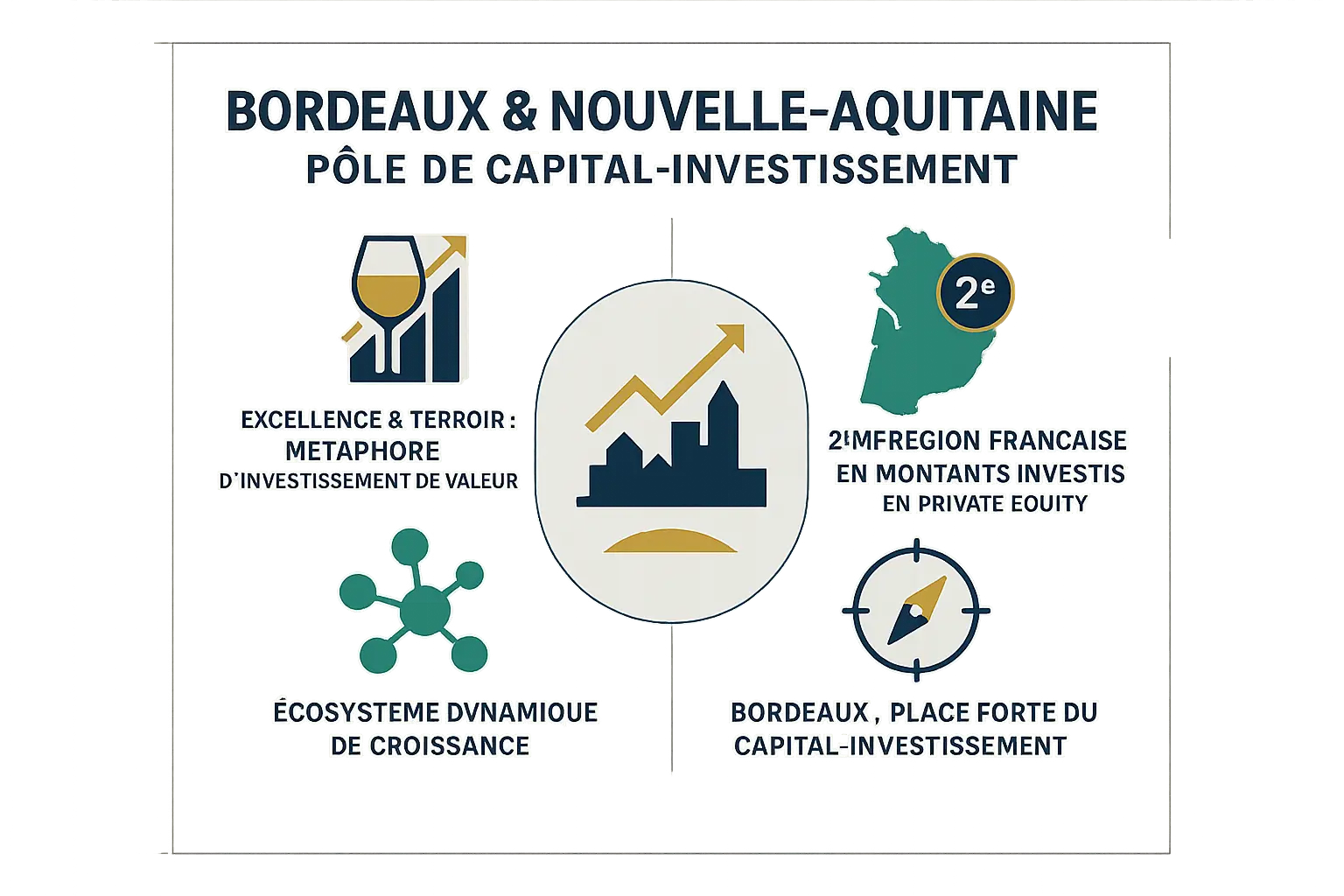Pôle d'excellence en capital-investissement à Bordeaux et en Nouvelle-Aquitaine