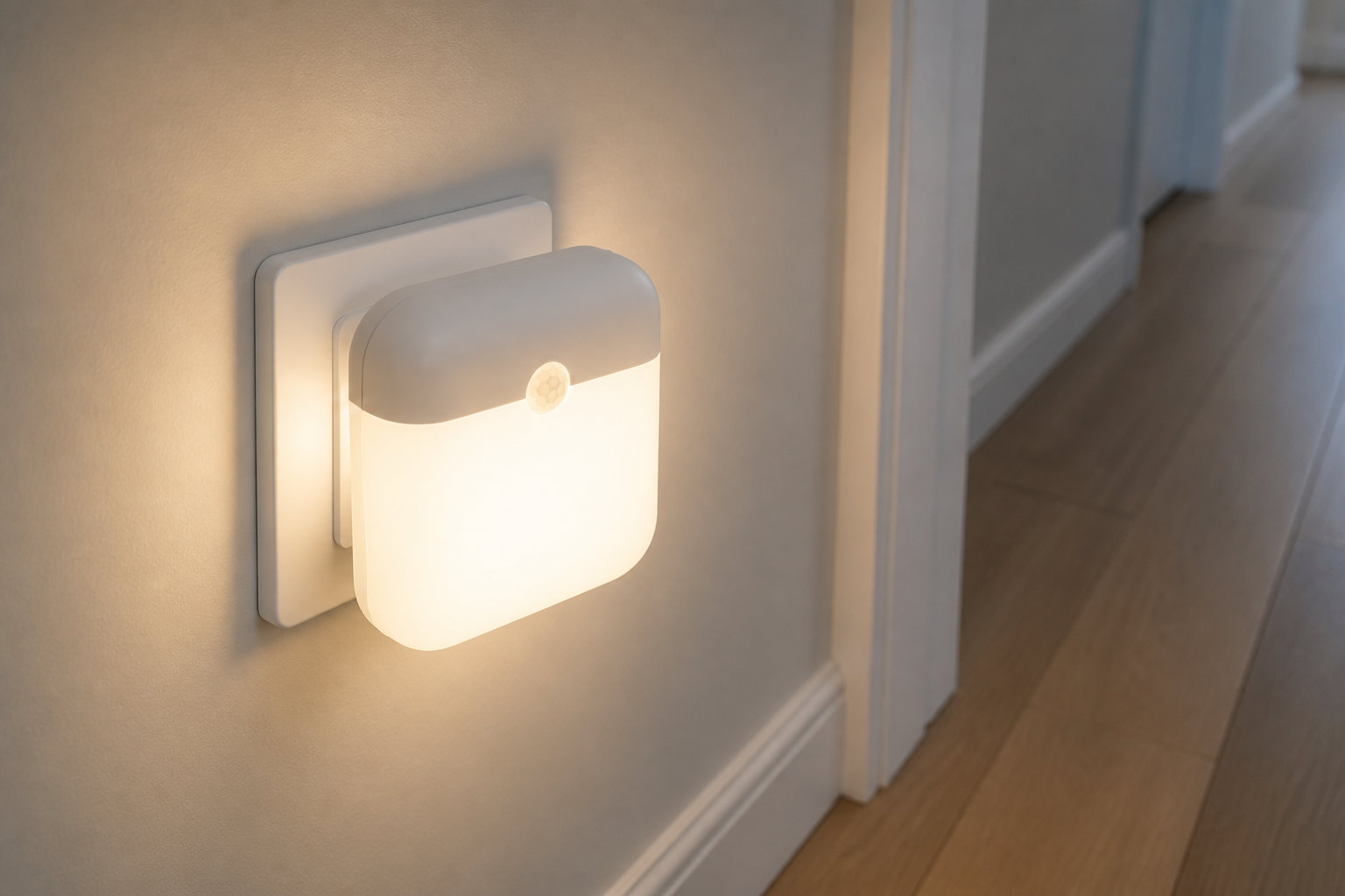 Veilleuse à capteur de mouvement rechargeable USB-C : l'éclairage intelligent